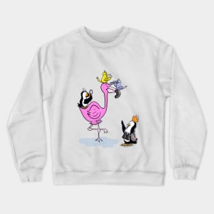 Birdwatching - Birds Watching Birds Crewneck Sweatshirt